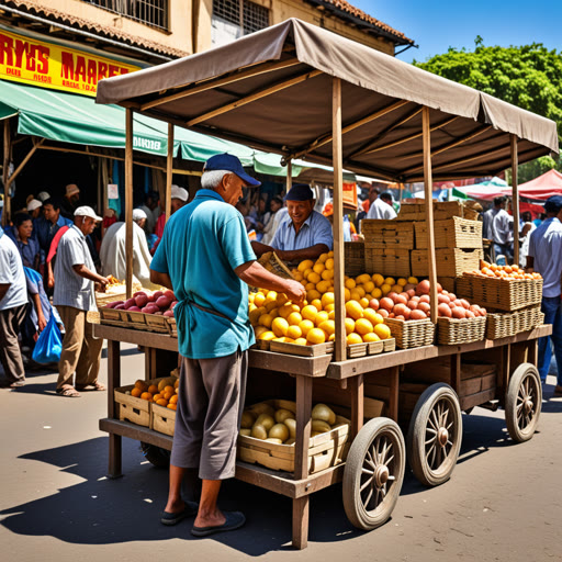 កាលពីមួយរាត្រីនៅកន្លែងផ្សារដែលភ្ញាក់ភំ មានកន្ត្រៃមួយឈ្មោះហេន្រី។ រាល់ថ្ងៃ ហេន្រីនឹងជួយអ្នកលក់ដូរផ្លែផ្លូរទំនិញរបស់ពួកគេពីកន្លែងមួយទៅកន្លែងមួយ។ នៅព្រឹកថ្ងៃសូរិយា អ្នកលក់មួយកំពុងប្រទុះបន្ទោសក្នុងការបង្ហាររកមួួយទ្រព្យធ្ងន់ ហេន្រីបានរត់មើលទៅជួយ។ ជាមួយការជួយរបស់ហេន្រី អ្នកលក់អាចរៀបចំកន្លែងរបស់គាត់បានប្រញាបប្រញាប់សម្រាប់អតិថិជន។ ហេន្រីមិនអ៊ីចឹងទេ គាត់ដឹងថាការងាររបស់គាត់មានសារៈសំខាន់សម្រាប់ភាពជោគជ័យនៃផ្សារ។