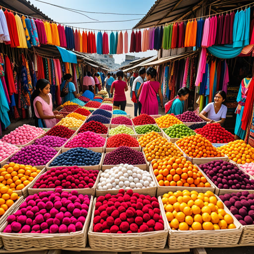 នៅក្នុងទីក្រុងដែលចំបងមានជីវិត ធ្វើឱ្យមានទីកន្លែងលក់ទំនិញដែលមានភាពរសើប។ នៅទីនោះ អ្នកលក់បានគេចក្រពល្យក្រួស ម្សៅស្រស់ និងកាបូបដៃ។ មួយថ្ងៃ ស្ត្រីវ័យក្មេងម្នាក់ឈ្មោះម៉ាយ៉ា បានសម្រេចចិត្តបង្កើតរបាយការណ៍របស់ខ្លួន។ នាងបានលក់ចិញ្ចឹមដែលនាងបានធ្វើដោយការថែរក្សាៀម្ងាញ់។ នៅពេលព្រះអាទិត្យសំរាប់តើលើមេឌុញ នារី់ឈរ និងលក់បានសំរាប់។ នៅចុងថ្ងៃ ម៉ាយ៉ាស៏បានលក់អស់ ហើយរកបានប្រាក់គ្រប់គ្រងសម្រាប់ការការបង្កើតទំនិញថ្មីសំរាប់ថ្ងៃទីកន្លែងលក់ក្រោយ។