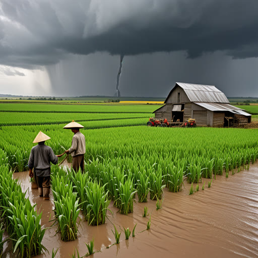 ក្នុងភូមិមួយគाओមចំរូន, មេឃបែបទិសជ្រាបខ្មៅ, គំរូសូមភ្លៀង។ ភ្លៀងនេះត្រូវបានដឹងថានឹងមានបទពិសោធន៍នៅពេលការប្រមូលផល។កសិករ​មិន​ចង់ឲ្យមានការហូរហែយ៉ាងខ្លាំងនោះទេ។ តែគាត់បានសម្រេចចិត្តធ្វើការផ្ដាច់អ្វីមួយ ដោយបង្កើតឡូត៍ដើម្បីរក្សាទឹក ដែលជាជម្រើសមួយទៅកាន់ចំណូលចិត្ត។កុំស្ទាក់ស្ទឹងពីផាត់ក្រុមគេ។