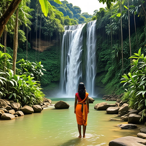 នៅក្នុងភូមិមួយជាមួយអនុគមន៍ទឹក មានស្រីក្មេងមានចិត្តល្អឈ្មោះស៊ីតា។ ថ្ងៃមួយ ខណៈដែលរស់នៅលើទេសភាពស្អាតៗ ស៊ីតាបានរកឃើញទឹកធ្លាក់លាក់មួយ។ ការរកឃើញដែលអស្ចារ្យនេះគឺជាពេលវេលាសំខាន់សម្រាប់ភូមិ។ ពីព្រោះវាផ្តល់ជូនប្រភពទឹកថ្មីសម្រាប់គ្រប់គ្នា។ ការរកឃើញរបស់ស៊ីតាមិនត្រឹមតែបង្កើតអារម្មណ៍សប្បាយប៉ុណ្ណោះទេ តែថែមទាំងនាំឱ្យមានការបង្កើតសួនច្បារសហគមន៍នៅជុំវិញទឹកធ្លាក់។ មនុស្សបានប្រមូលគ្នា ហើយភូមិនេះបានរីករាយដូចមិនដែលធ្លាប់មានមុននេះ។